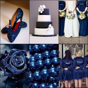 Blue trend predictions by oh so pretty wedding planning